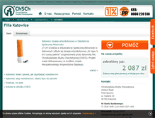 Tablet Screenshot of katowice.chsch.pl