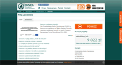 Desktop Screenshot of jaworzno.chsch.pl