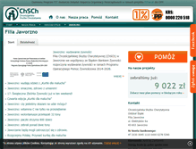 Tablet Screenshot of jaworzno.chsch.pl