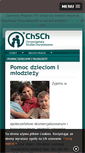 Mobile Screenshot of dzieci.chsch.pl