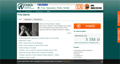 Desktop Screenshot of gdynia.chsch.pl