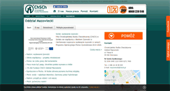 Desktop Screenshot of mazowiecki.chsch.pl