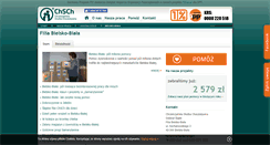 Desktop Screenshot of bielsko-biala.chsch.pl