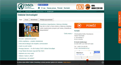 Desktop Screenshot of dolnoslaski.chsch.pl